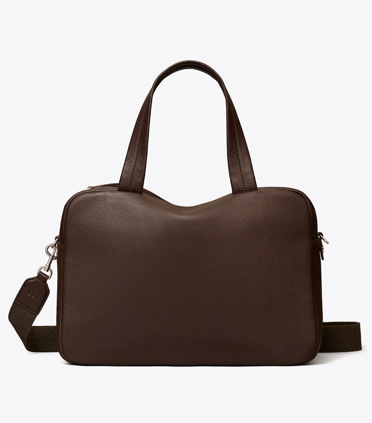 Tory Burch diseñador bolsos satchel Satchel extragrande en Cocoa frente