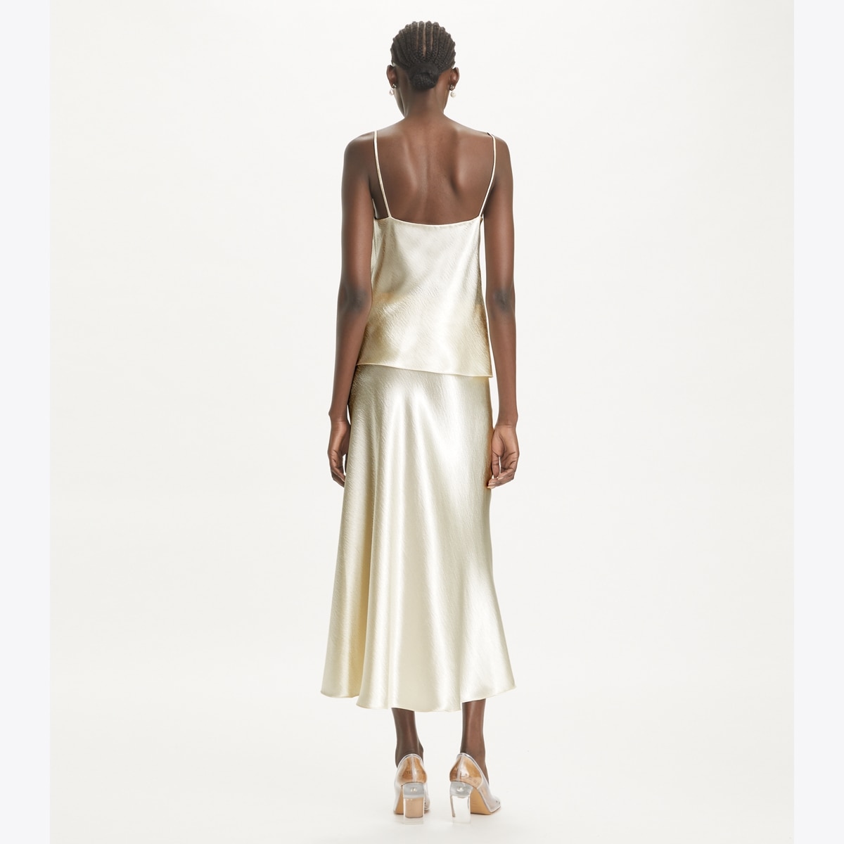 トップス louren satin tie camisole Louren Satin Tie Camisole