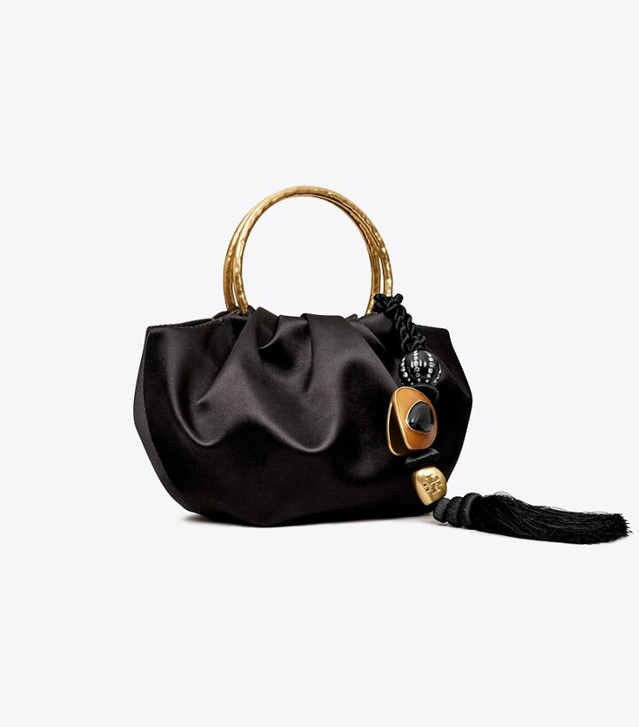 Satin Double Ring Evening Bag: Women's Handbags | Clutches | Tory Burch EU