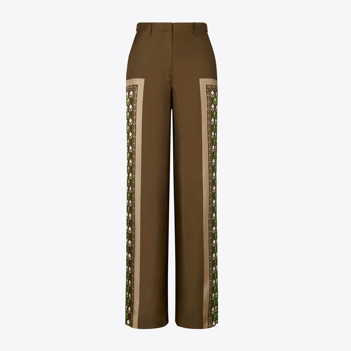 パンツ CTHY LUXURY MATERIAL TROSERS satin-pant-front.