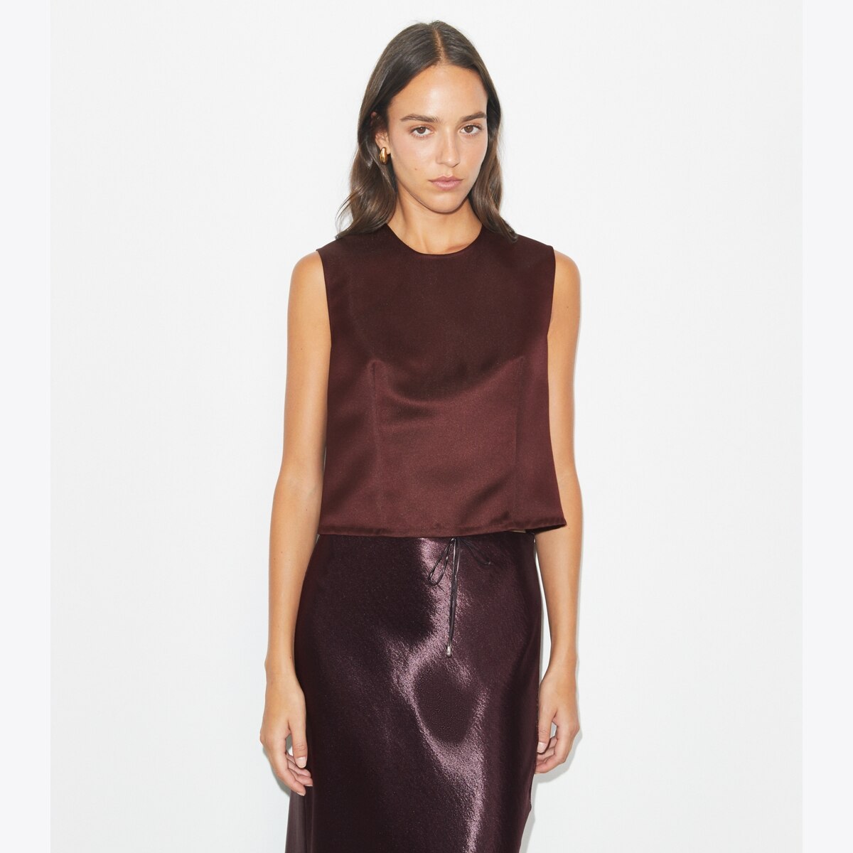 SATIN SHELL TOP - thumbnail 2