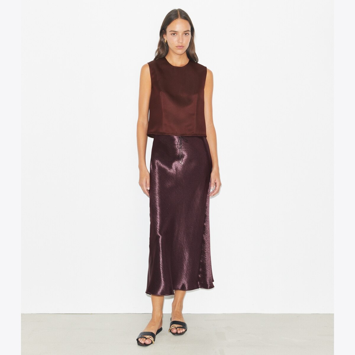 SATIN SHELL TOP - thumbnail 3