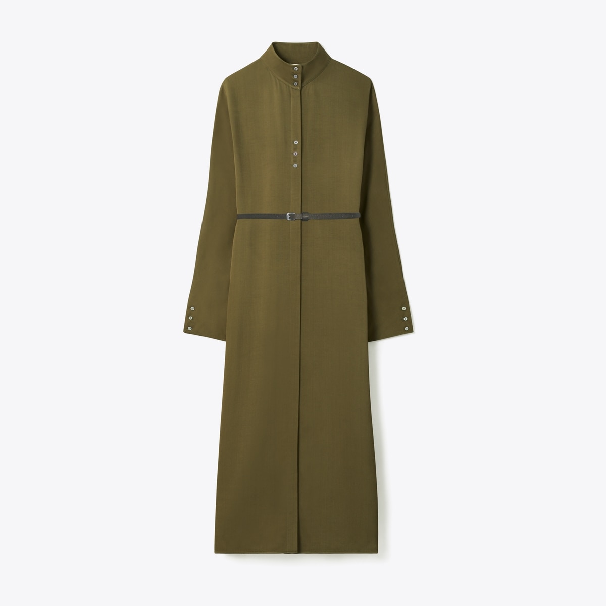Satin Shirtdress: Women's Designer Dresses | Tory Burch