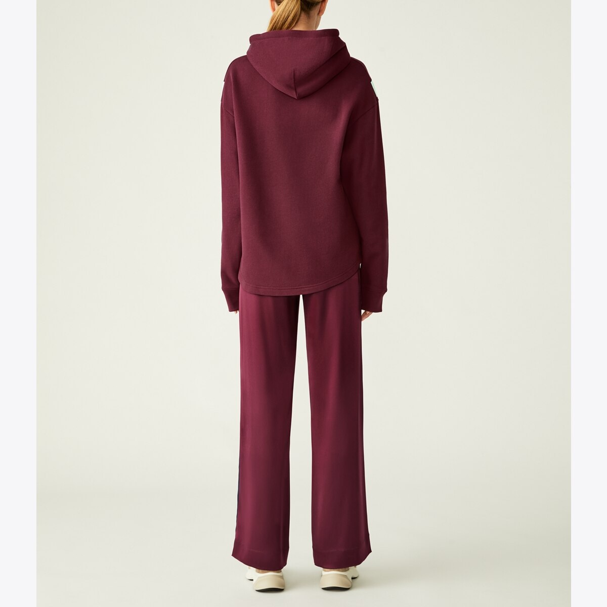 【TORY SPORT】VELOUR TRACK JOGGER Tory Burch Sport VELOUR TRACK JOGGER SMALL Pull On Cozy