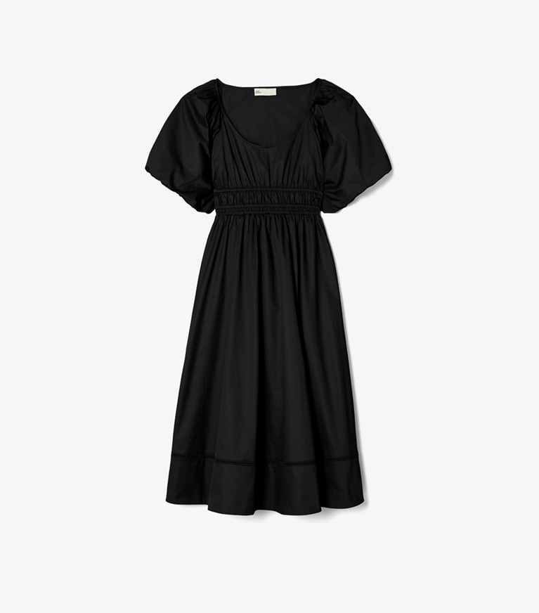 Tory Burch designer coverups Scoop-Neck Dress in Black front