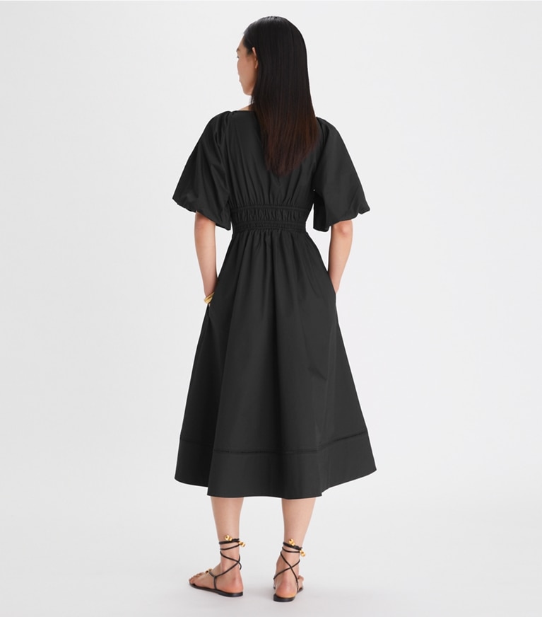 Tory Burch designer coverups Scoop-Neck Dress in Black front