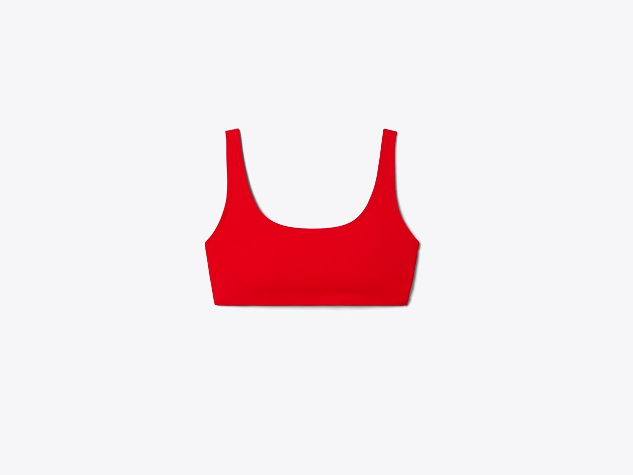 Printed Scoop-Back Bra: Women's Designer Sports Bras