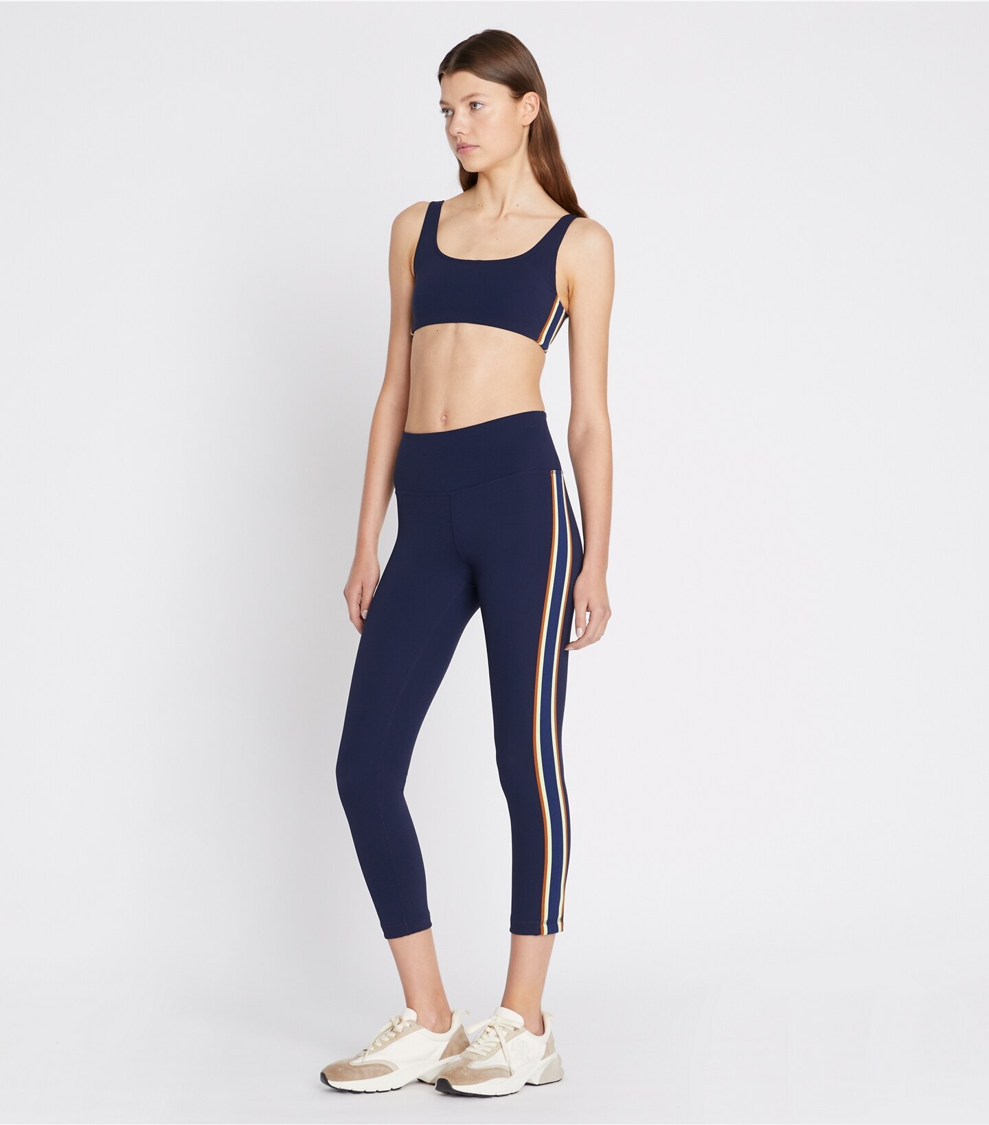 Sculpt Compression Side-Stripe Bra