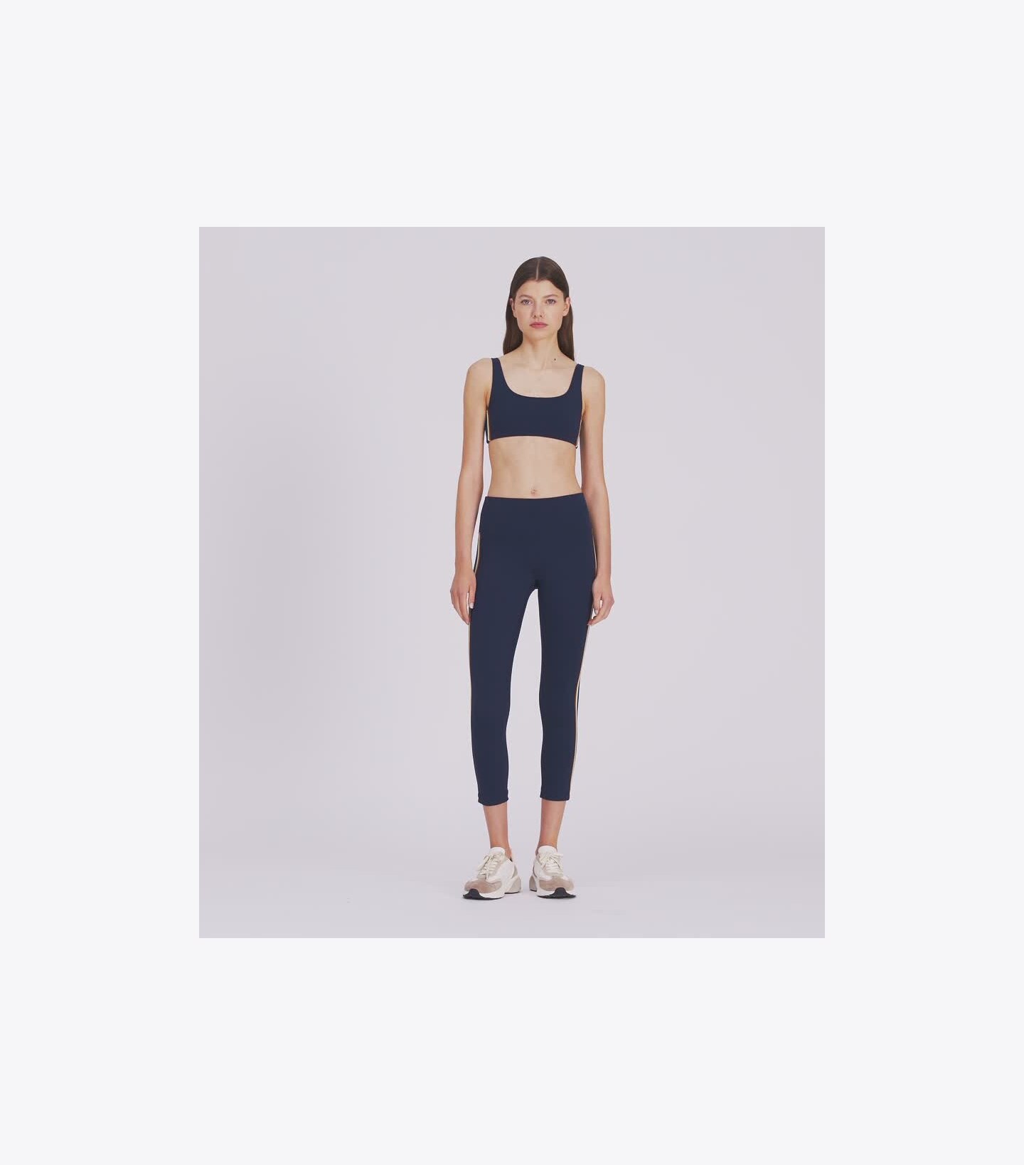 Sculpt Compression Side-Stripe Bra