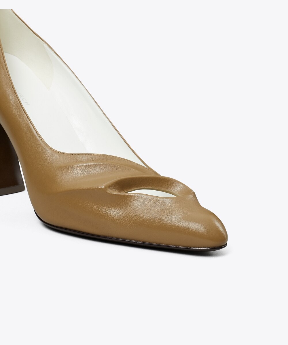 Sculpted Peep-Toe Pump, image 4 of 6