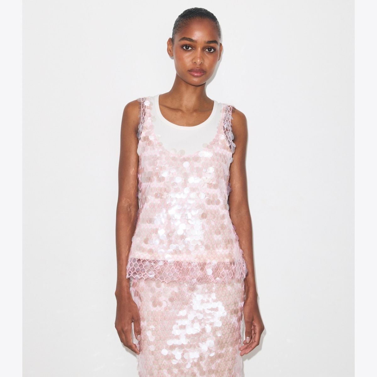 SEQUIN MESH TOP - thumbnail 2