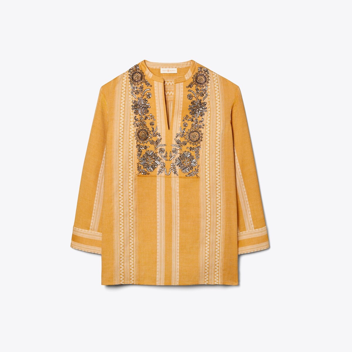 Tory Burch | Tops | Tory Burch Tulip Long Sleeve Tunic Top