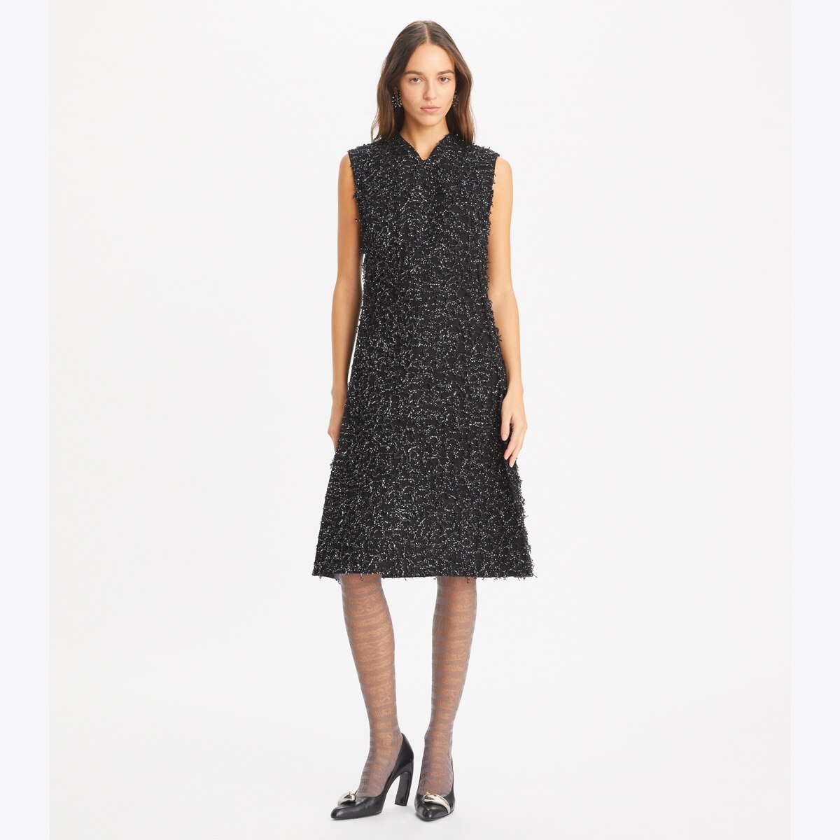 Sequined Fringe Dress: Women's Designer Dresses | Tory Burch