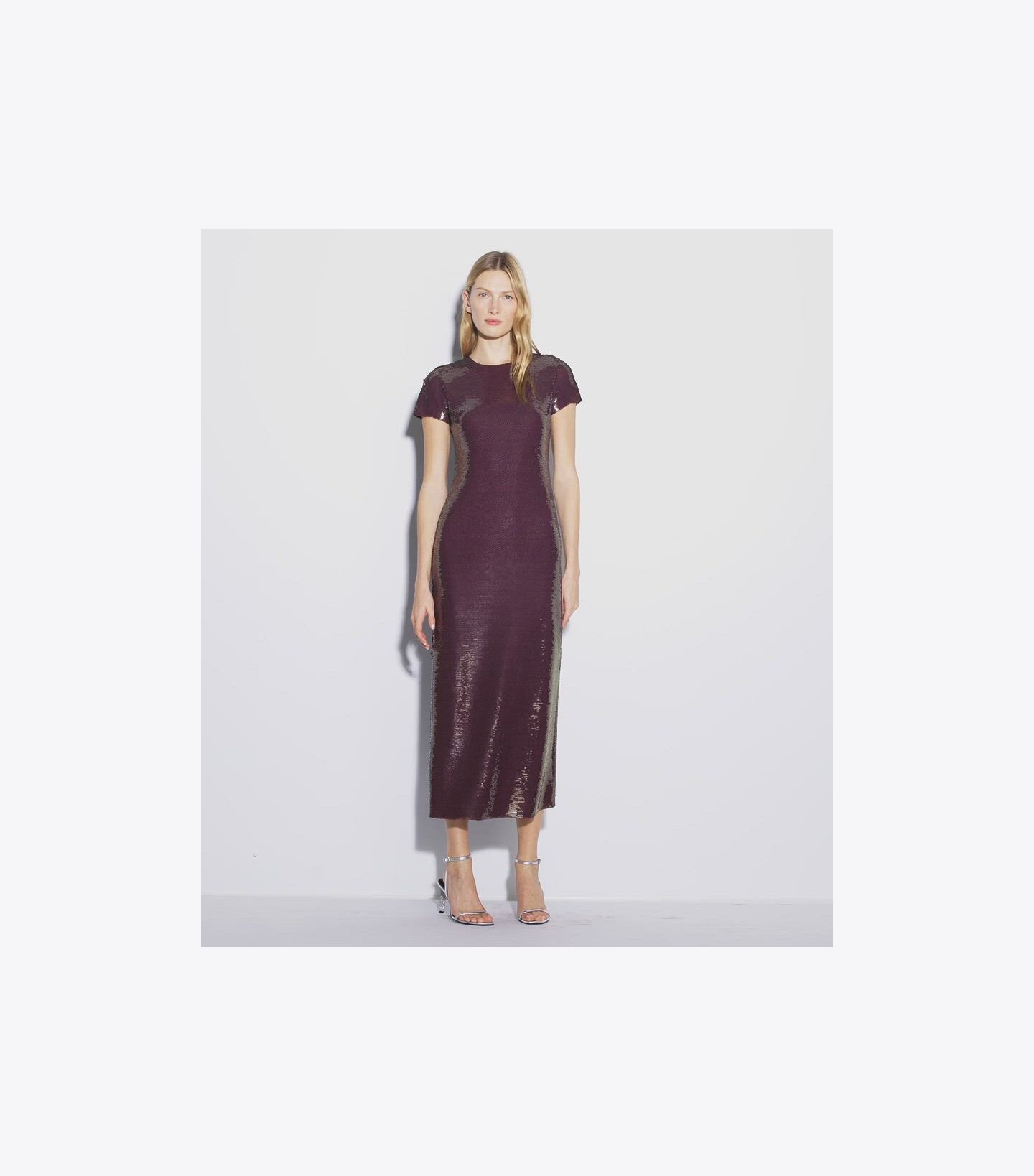 Sequined T-Shirt Dress