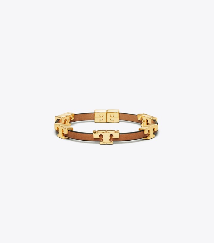 Serif-T Single-Wrap Bracelet: Women's Designer Bracelets | Tory Burch