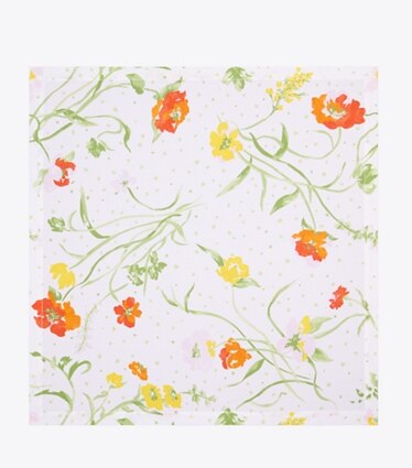 Tory Burch designer linge Serviette de table Jardin d’été, lot de 4 dans Multi de face