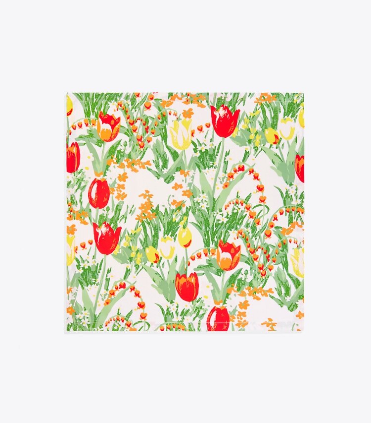 Tory Burch diseñador mantelería Servilletas para cena Garden, set de 4 en Multi frente