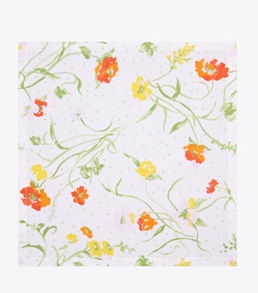 Tory Burch diseñador mantelería Servilletas para cena Jardin D'Été, set de 4 en Multi frente