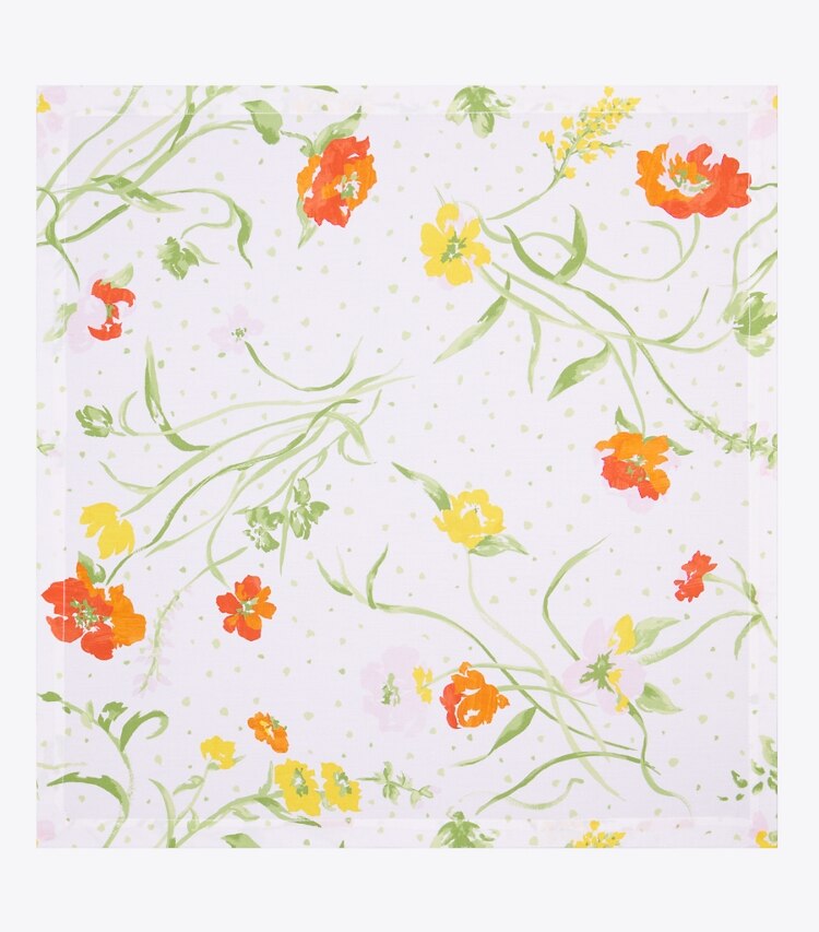 Tory Burch diseñador mantelería Servilletas para cena Jardin D'Été, set de 4 en Multi frente
