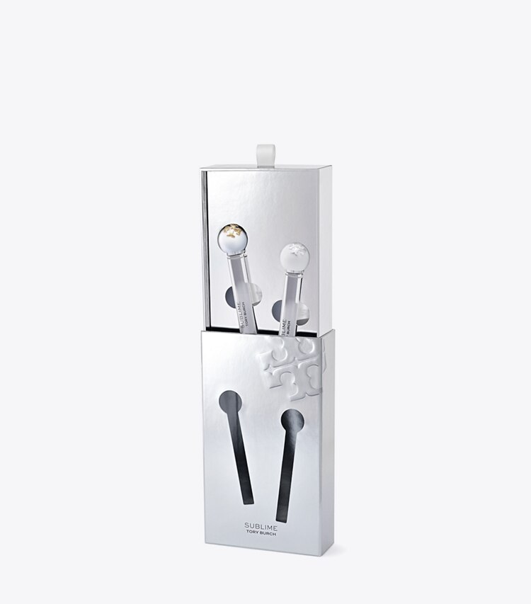 Tory Burch diseñador perfume Set de atomizador de viaje Sublime en Sublime Red adicional