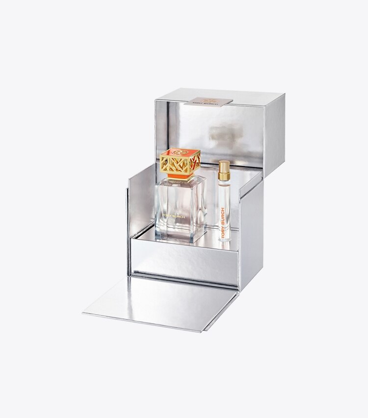 Tory Burch diseñador perfume Set de regalo Signature en Tory Orange adicional