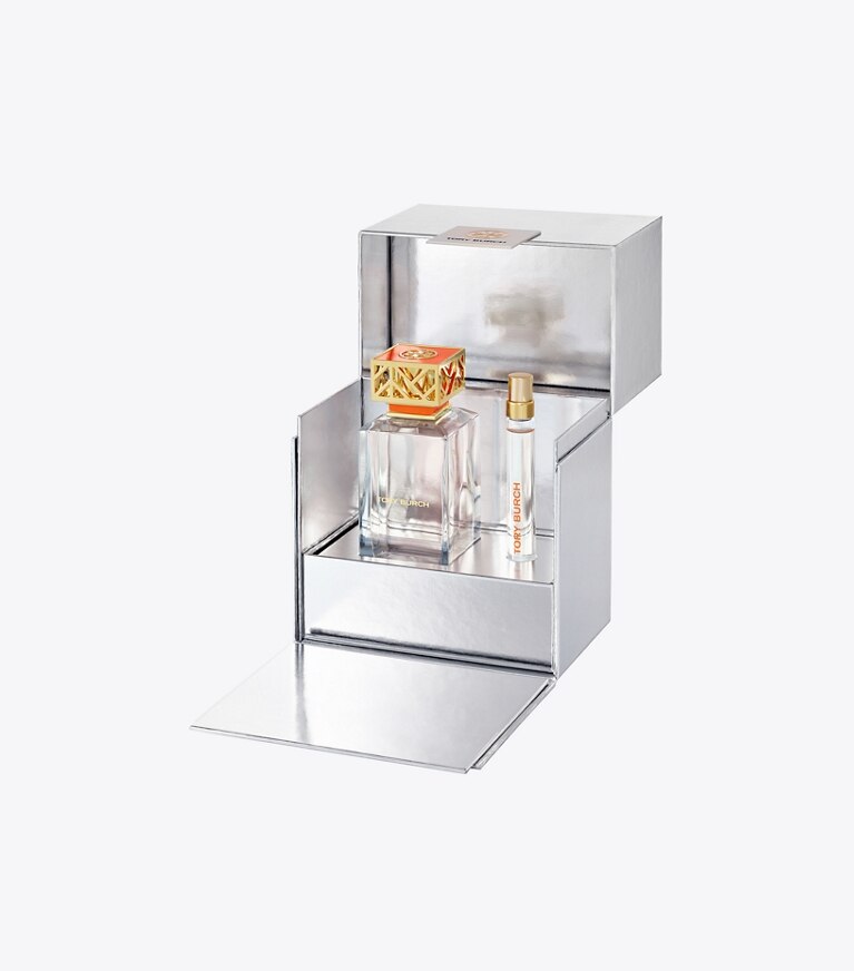 Tory Burch diseñador perfume Set de regalo Signature en Tory Orange adicional
