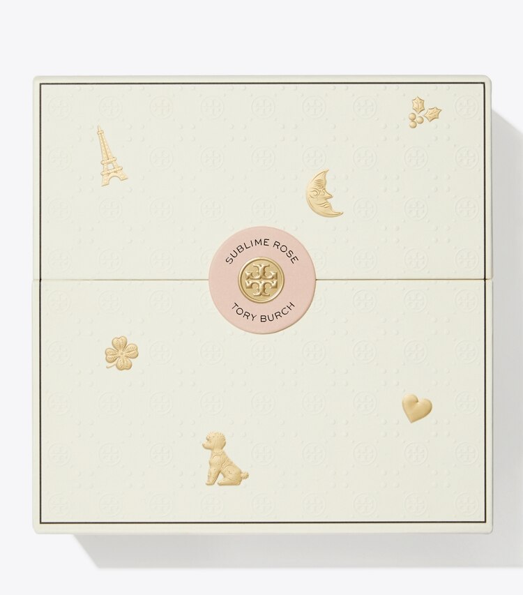 Tory Burch diseñador perfume Set de regalo Sublime Rose en SUBLIME ROSE PINK adicional