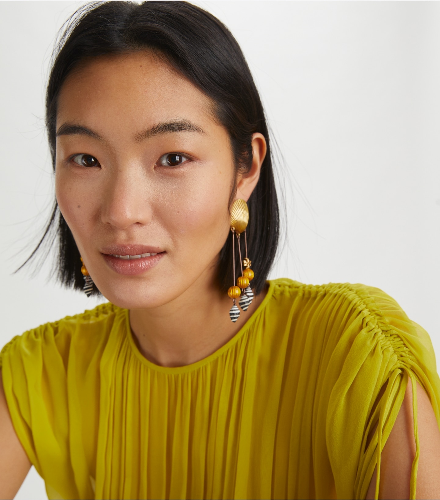Shell Statement Earring