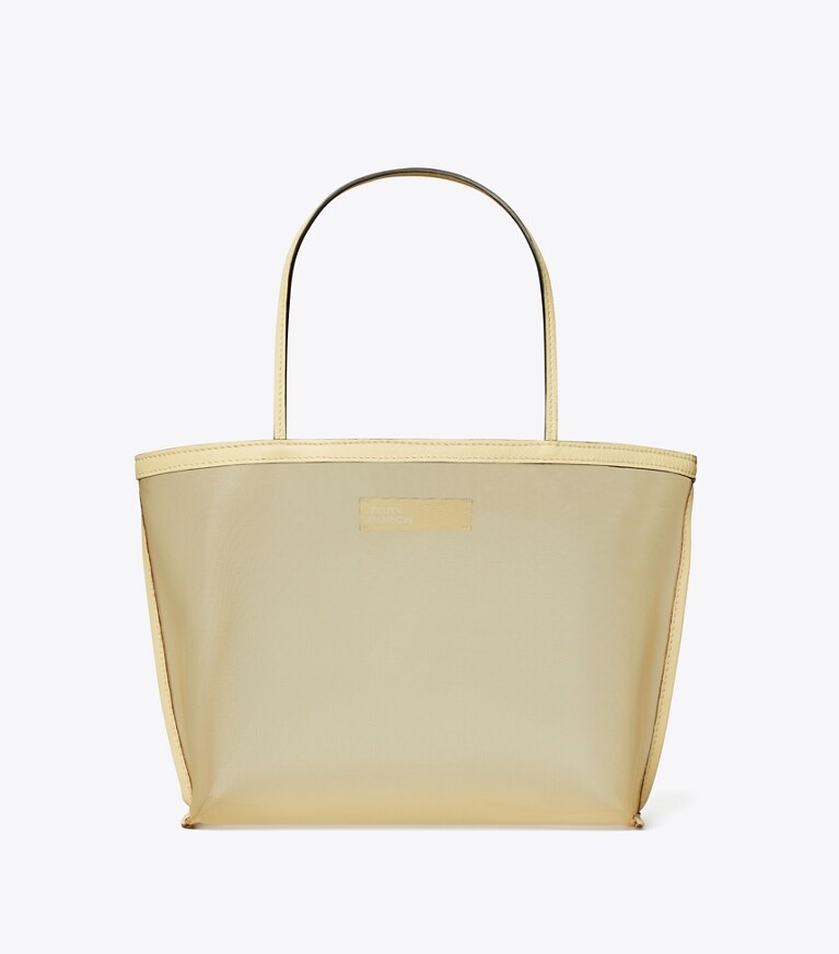 Tory Burch designer borse shopping Shopping a rete in Warm Sand front