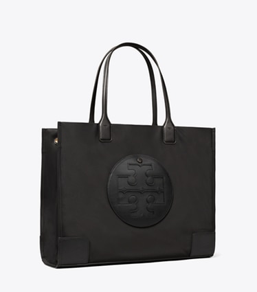 Tory Burch designer borse shopping Shopping Ella in Black angle