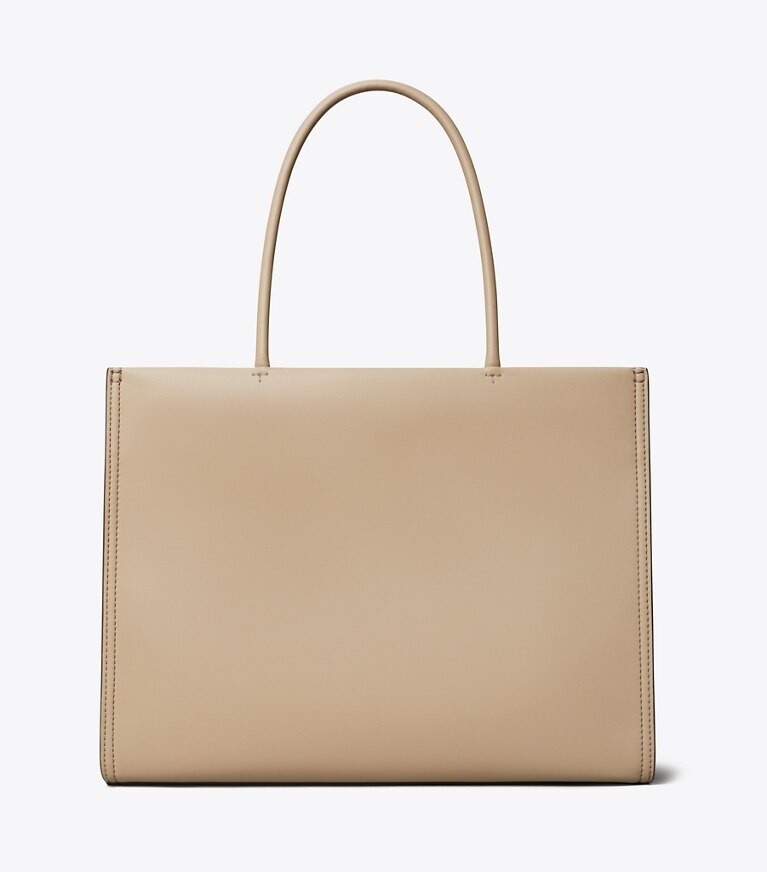 Tory Burch designer borse shopping Shopping Ella Bio piccola in Fresh Clay angle
