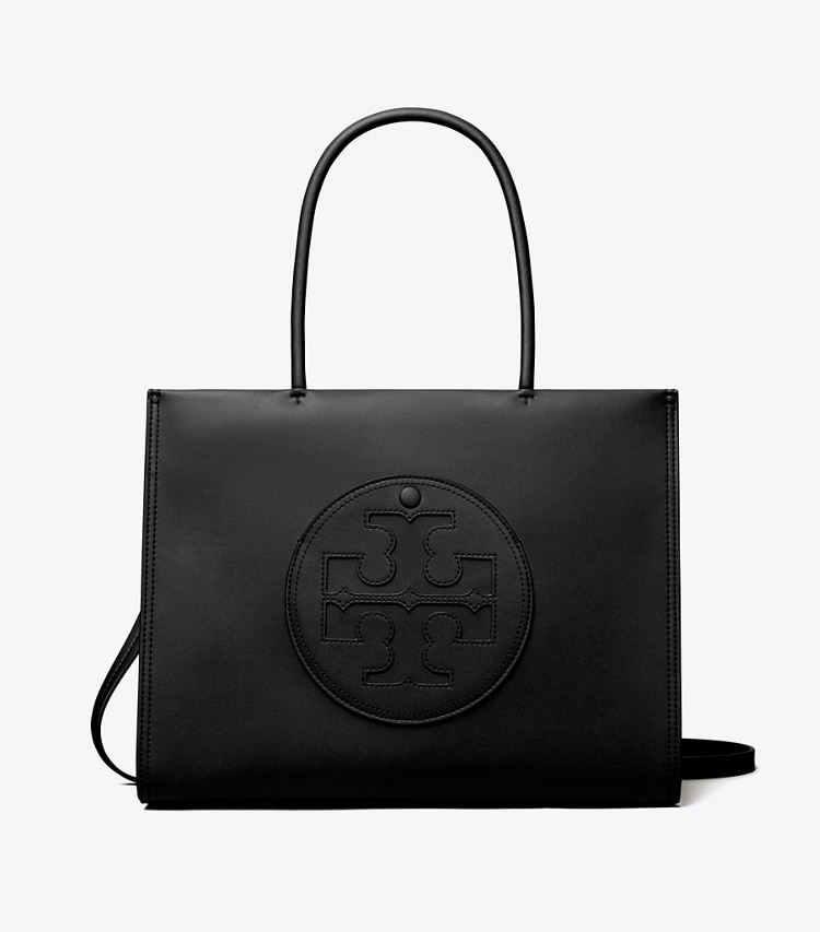 Tory Burch designer borse shopping Shopping Ella Bio piccola in Black front