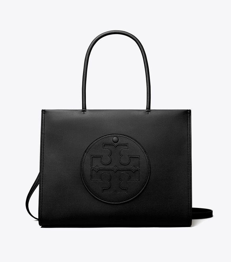Tory Burch designer borse shopping Shopping Ella Bio piccola in Black angle