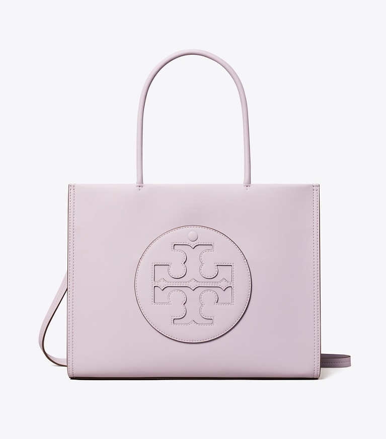 Tory Burch designer borse shopping Shopping Ella Bio piccola in Purple Heather angle