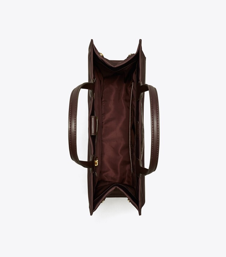 Tory Burch designer borse shopping Shopping Ella piccola in TEMPRANILLO superiore