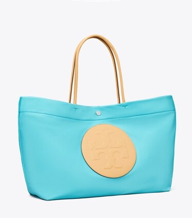Tory Burch designer borse shopping Shopping Ella Twist in Soft Turquoise angle