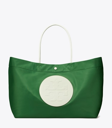 Tory Burch designer borse shopping Shopping Ella Twist in Basil front