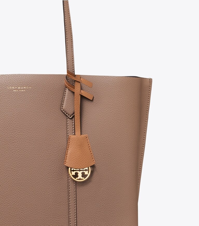 Tory Burch designer borse shopping Shopping Perry a tre scomparti in CLAM SHELL angle