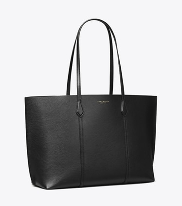 Tory Burch designer borse shopping Shopping Perry in Black angle
