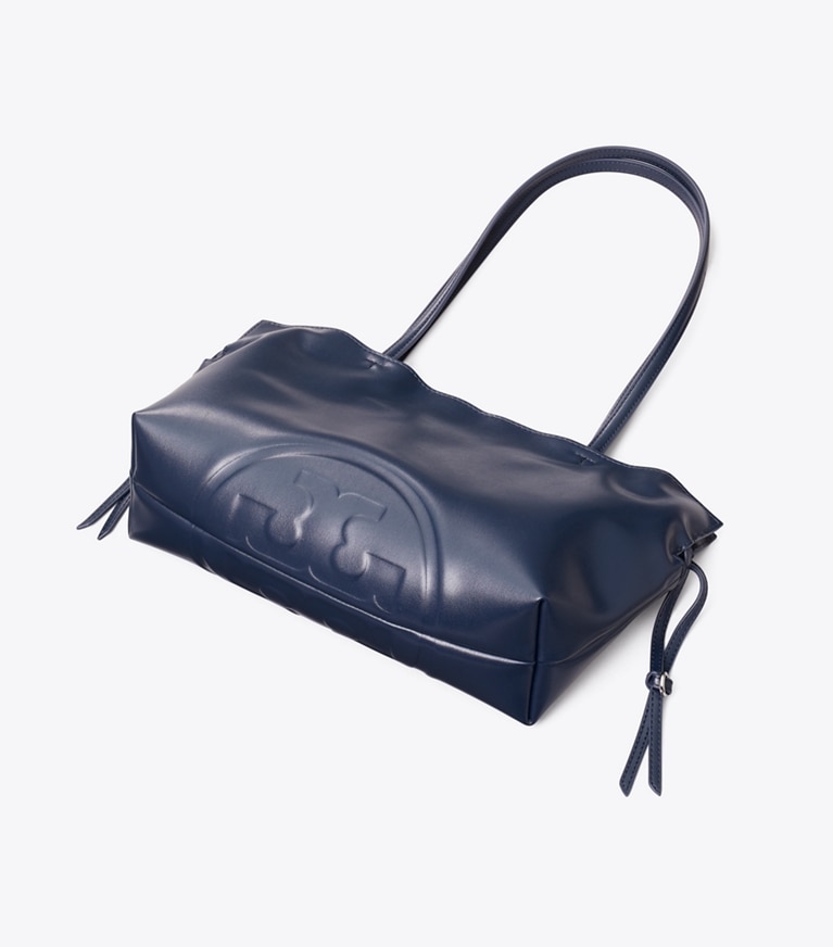 Tory Burch designer borse shopping Shopping piccola con coulisse Ella natuura™ in New Navy additional