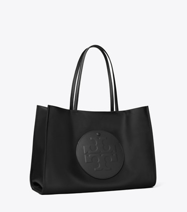 Tory Burch designer borse shopping Shopping piccola Ella in Black angle