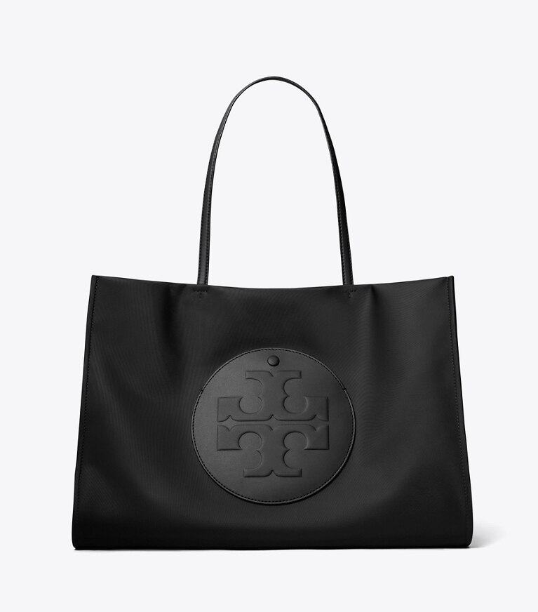 Tory Burch designer borse shopping Shopping piccola Ella in Black angle