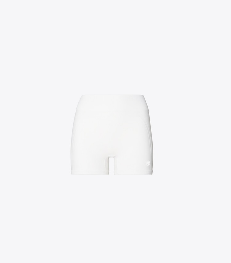 Tory Sport designer bas Short sans coutures dans Snow White de face