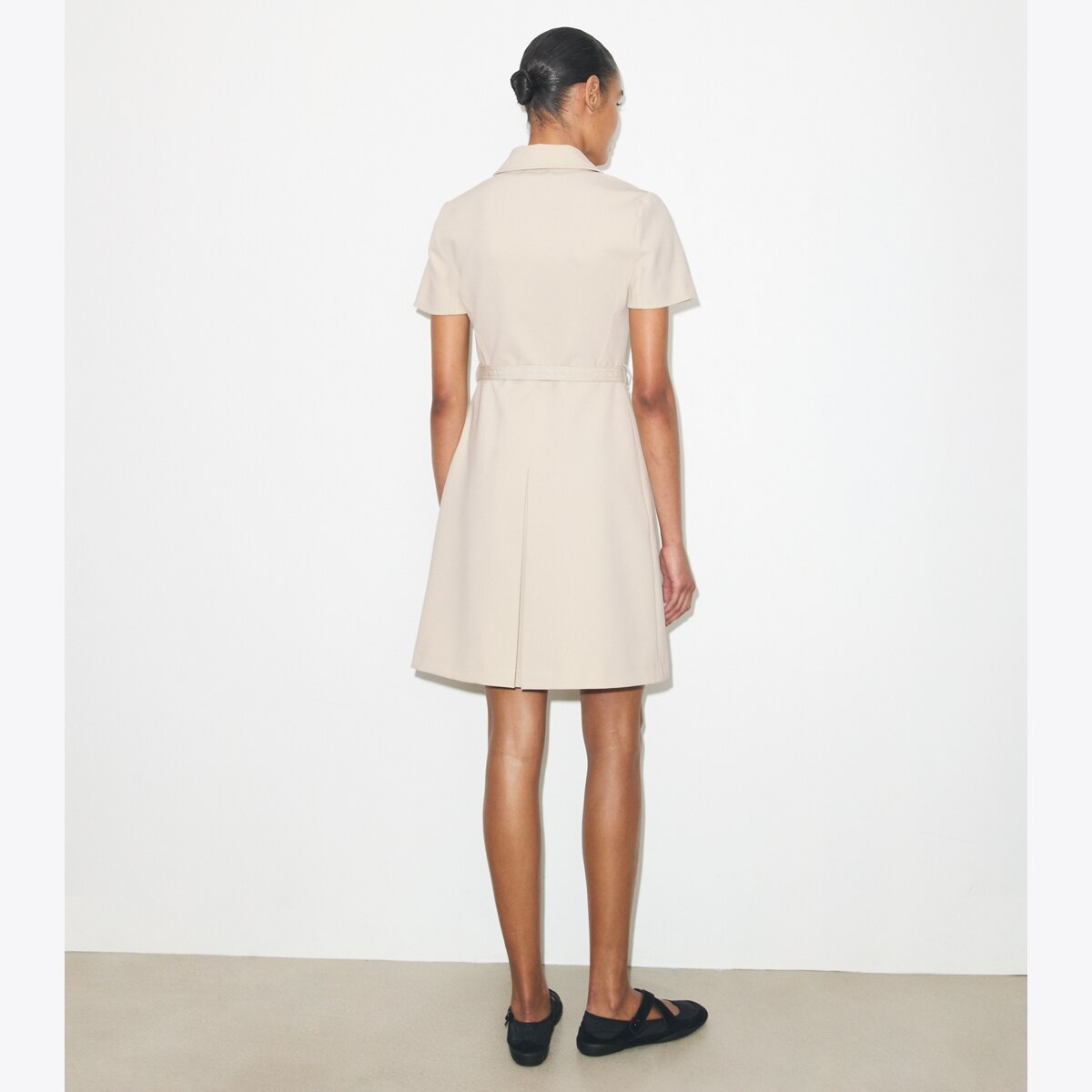 Short-Sleeve Pleated Golf Dress: Women's Designer Dresses | Tory Burch