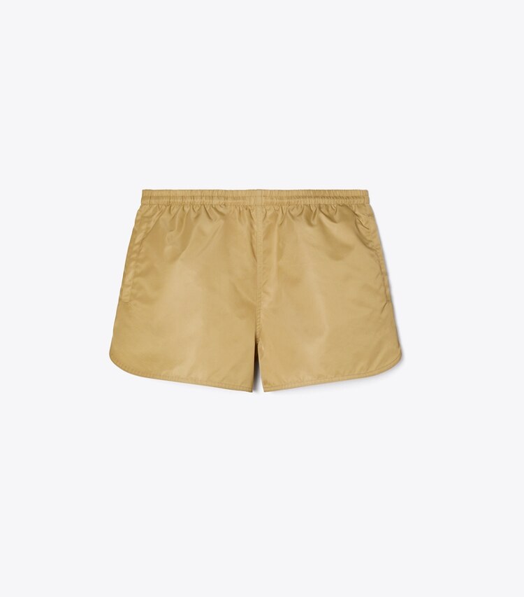 Tory Burch diseñador prendas inferiores Shorts de nailon en Green frente