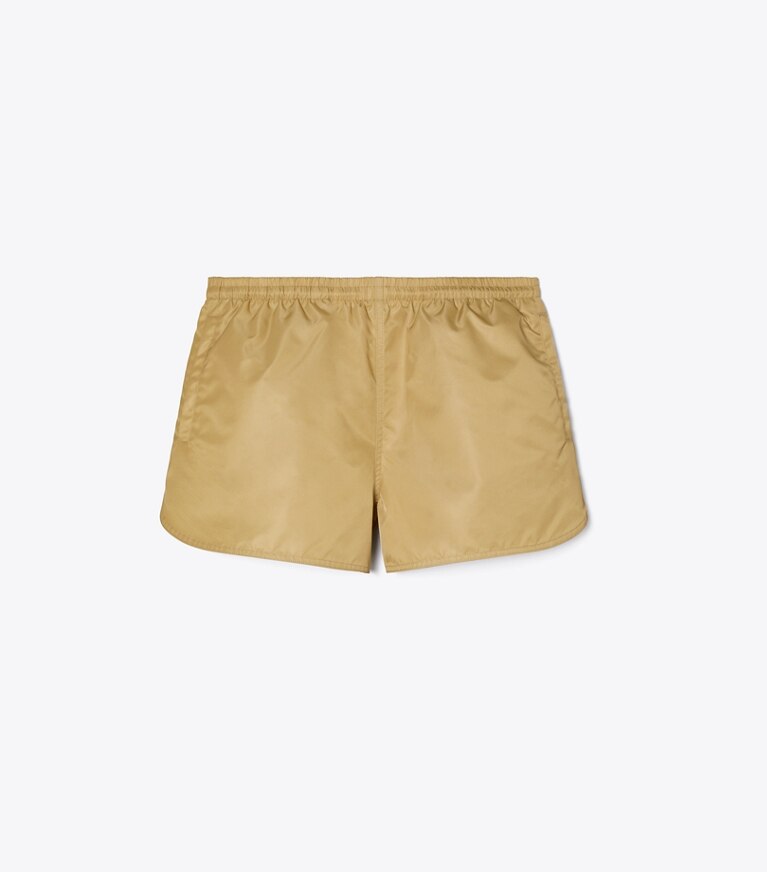 Tory Burch diseñador prendas inferiores Shorts de nailon en Green frente