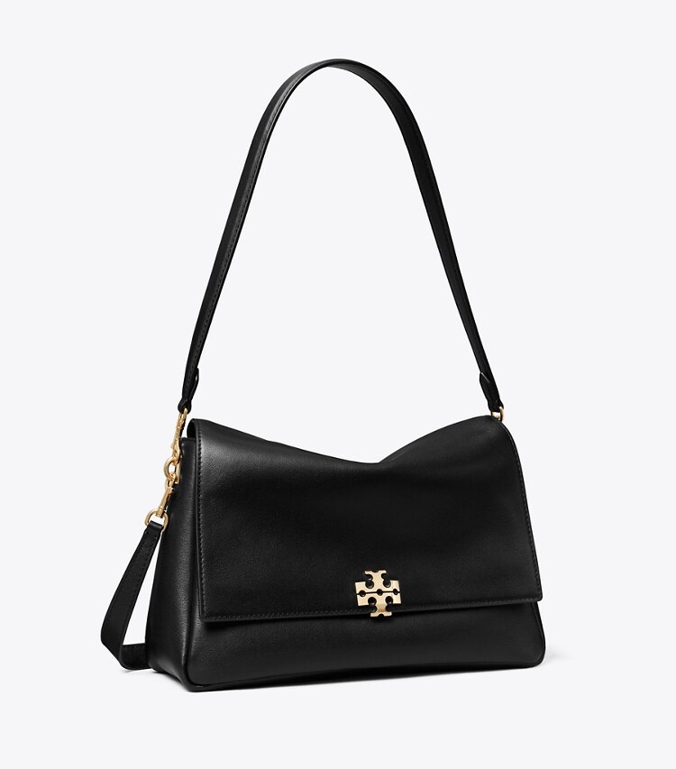 Tory Burch designer borse a tracolla Shoulder bag Charlie in Black angle