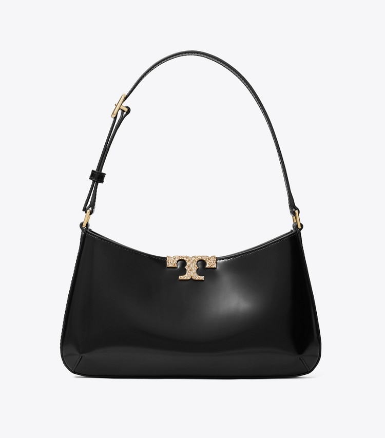 Tory Burch designer borse a tracolla Shoulder bag Eleanor Slim Pavé in Black front