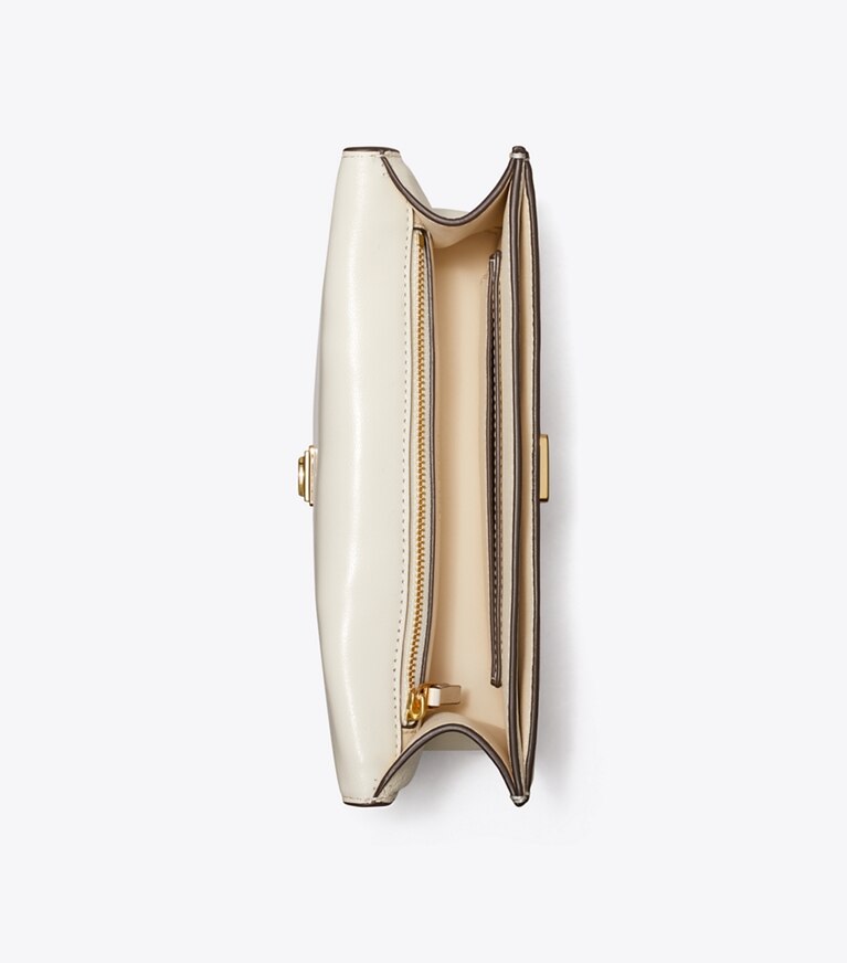 Tory Burch designer borse a tracolla Shoulder bag Fleming piccola convertibile in Light Cream superiore