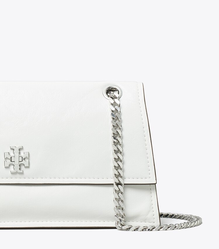Tory Burch designer borse a tracolla Shoulder bag Kira con dettaglio a girello in BIANCO dettaglio